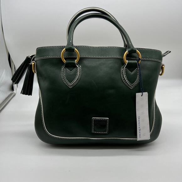 Dooney & Bourke Florentine Leather Short Handle Shopper Ivy - Picture 3 of 16